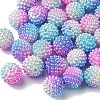 Imitation Pearl Acrylic Beads OACR-FS0001-32D-4