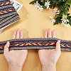ARRICRAFT Ethnic Style Polyester Ribbons OCOR-AR0001-43-3