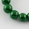 Painted Glass Bead Strands X-DGLA-S071-4mm-19-1