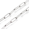 Tarnish Resistant 304 Stainless Steel Cable Chain CHS-M003-14P-1