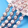 Natural Cultured Freshwater Pearl Beads Strands PEAR-N012-07P-1