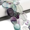 Natural Fluorite Beads Strands G-Z061-C10-07-2