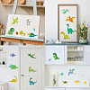 16 Sheets 8 Styles PVC Waterproof Wall Stickers DIY-WH0345-185-6