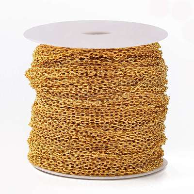 Iron Textured Cable Chains CH-S065-G-LF-1