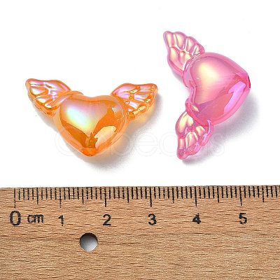 Imitation Jelly Acrylic Beads OACR-E033-07-1