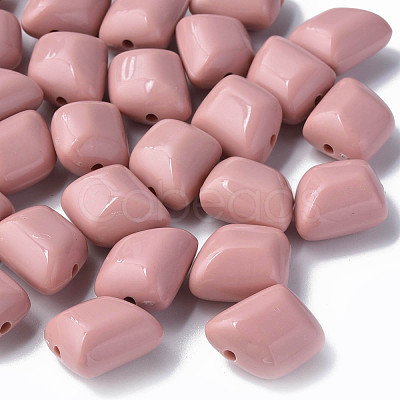 Opaque Acrylic Beads MACR-S373-15A-A14-1