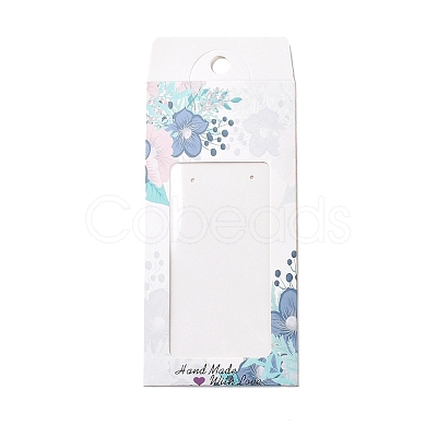 Paper Jewelry Display Cards DIY-B061-10I-1