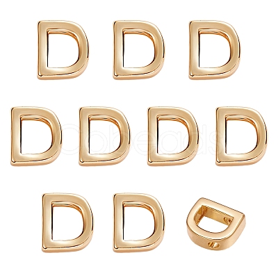 10Pcs Brass Charms KK-SZ0005-35D-1