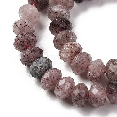 Natural Strawberry Quartz Beads Strands G-K380-A48-04-1