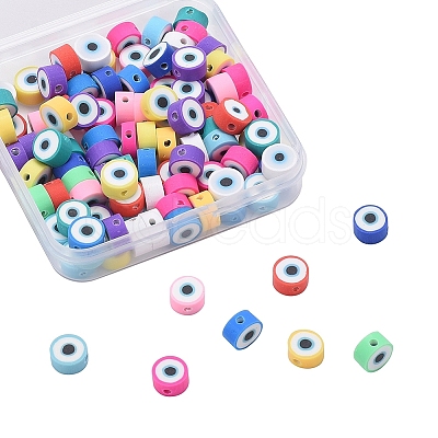 Handmade Polymer Clay Beads CLAY-CJ0001-13-1