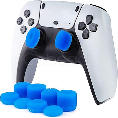 Olycraft 2Set 2 Colors Silicone Replacement Gamepad Button Keycap Set AJEW-OC0002-81A-1