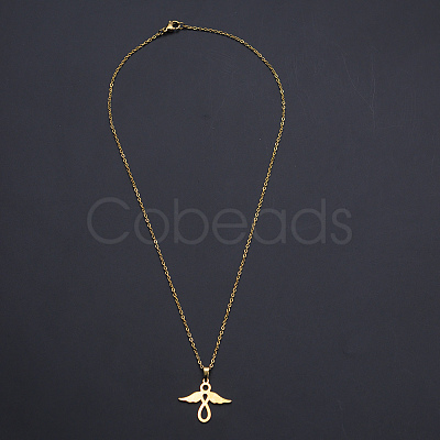 201 Stainless Steel Pendants Necklaces NJEW-S105-JN692-45-2-1