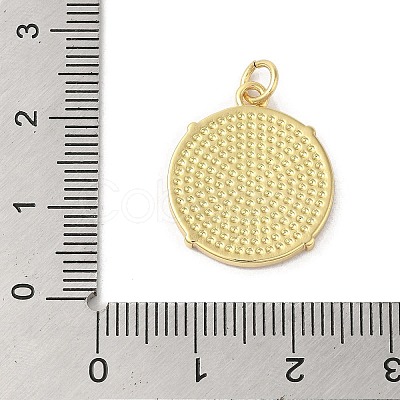 Rack Plating Brass Enamel Pendants KK-C052-35G-02-1