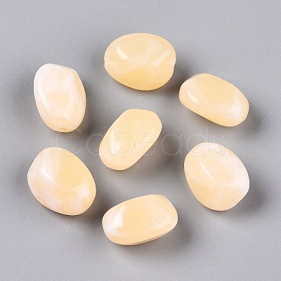 Opaque Acrylic Beads OACR-N137-36A-1