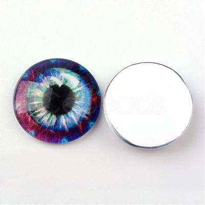 Glass Cabochons for DIY Projects GGLA-L025-10mm-08-1