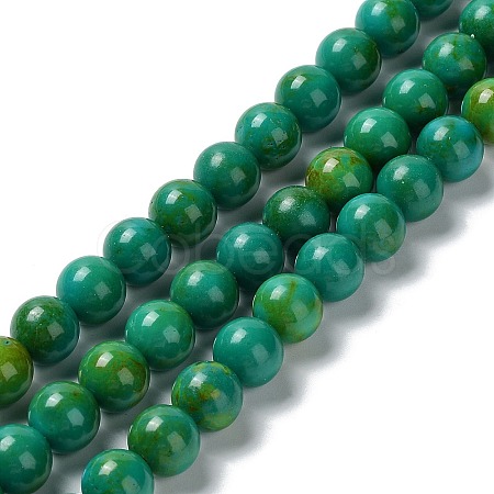 Natural Howlite Beads Strands G-E604-B05-C-1