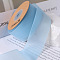 Polyester Ribbons, for Hair Bow Clips Accessories Making, Gift Packing, Light Sky Blue, 2 inch(50mm), about 10 Yards(9.14m)/Roll