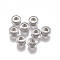 Tarnish Resistant 304 Stainless Steel Spacer Beads, Flat Round, Stainless Steel Color, 4x2mm, Hole: 1.8mm