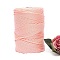 Chinlon Cloth Yarn, For Hand Knitting Thick Thread, Crochet Cloth Yarn, Pink, 4~5mm