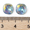 Glass Rhinestone Cabochons RGLA-L029-06B-BBLA-3