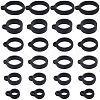 Gorgecraft 60Pcs 6 Styles Silicone Pendant SIL-GF0001-47-1