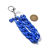 Acrylic Curb Chain Keychain KEYC-JKC00632-03-2