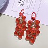 30Pcs 3 Styles Transparent Acrylic Pendants TACR-CJ0001-61-7