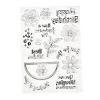 Silicone Clear Stamps X-DIY-A013-19-2