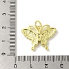 Brass Enamel Micro Pave Cubic Zirconia Pendants KK-Z042-11G-03-3