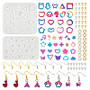 DIY Earring Making Kits DIY-TA0004-27-1