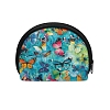 Printed Velvet Fabric Shell Shaped Coin Bags PW-WG0E758-04-1