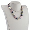 Shell Pearl Beaded Necklaces NJEW-JN01516-4