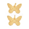 925 Sterling Silver Butterfly Charms with Jump Rings STER-P060-04G-1