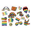 Rainbow Color PVC Wall Stickers DIY-WH0228-1015-2