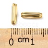 Rack Plating Eco-friendly Brass Beads KK-M257-21G-3