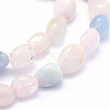 Natural Morganite Beads Strands G-K230-16-3