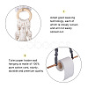 Crafans 3 Sets 3 Colors Toilet Wall Hanging Hand-Woven Rope Holder HJEW-CF0001-06-3