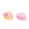 Opaque Resin Cabochons RESI-Z001-29-2