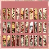 30Pcs Romantic Floral Book Bookmarks Sets PW-WGA8A4C-02-1