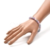 Stone Stretch Bracelet for Girl Women BJEW-JB06811-5