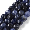 Natural Sodalite Beads Strands G-NH0021-A02-01-1