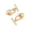 Brass Toggle Clasps KK-B111-04G-2