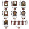 Gorgecraft Resin Dollhouse Building Accessories DJEW-GF0001-54-2