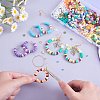 DIY Heishi Beaded Earring Making Kit DIY-SZ0009-48-3