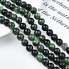 Natural Ruby in Zoisite Beads Strands G-Q961-16-8mm-4