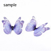 Polyester Fabric Wings Crafts Decoration X-FIND-S322-010C-05-3