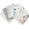 24Pcs 12 Styles Winter Forest Themed Scrapbooking Paper Pads WINT-PW0001-061-5