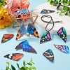 Pandahall DIY Butterfly Wing Earring Makint Kit FIND-TA0002-80-16