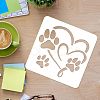 Plastic Reusable Drawing Painting Stencils Templates DIY-WH0172-142-3