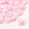 AB Color Acrylic Cone 1-Hole Sewing Buttons Scrapbooking Button X-BUTT-A005-18L-06-1
